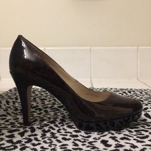 Ellen Tracy tortoise platform ‘Patton’